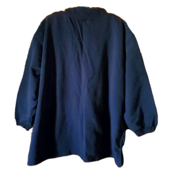 Vtg Womens 5X Pullover 2 Qtr Zippers Drawstring Sweatshirt The Avenue SPORT EXPO - Picture 7 of 10